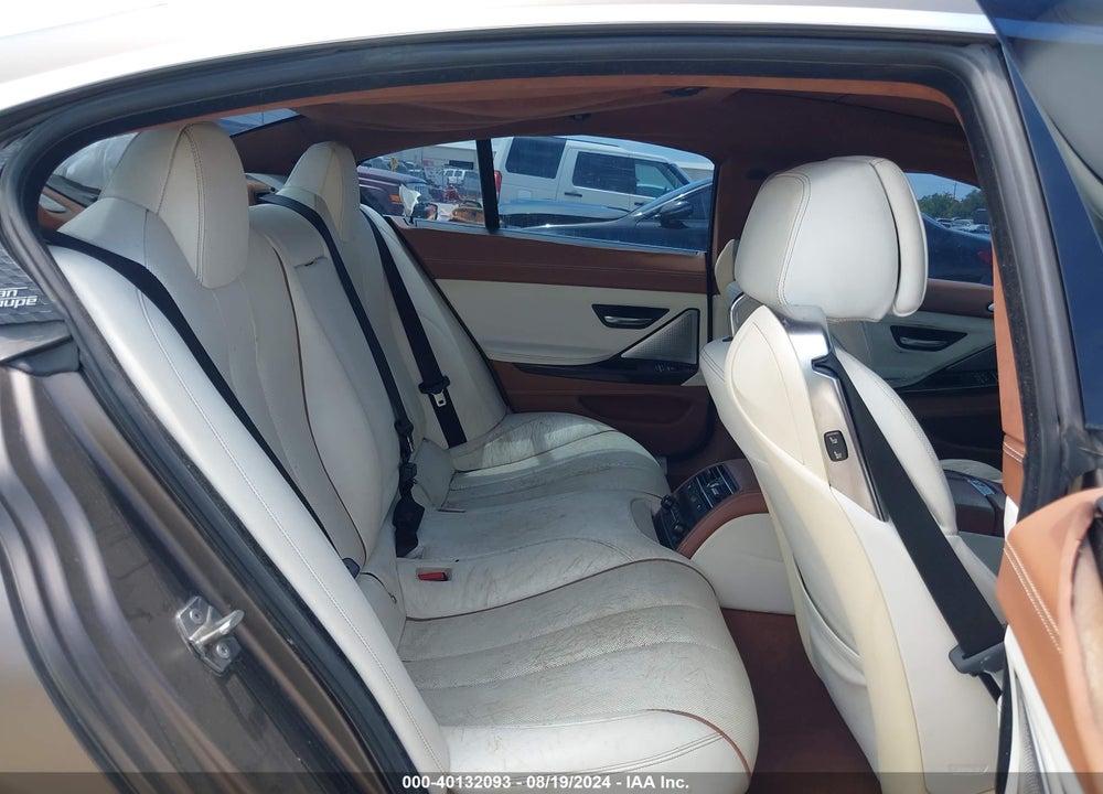 2013 BMW 640I GRAN COUPE VIN: WBA6A0C58DDZ03720