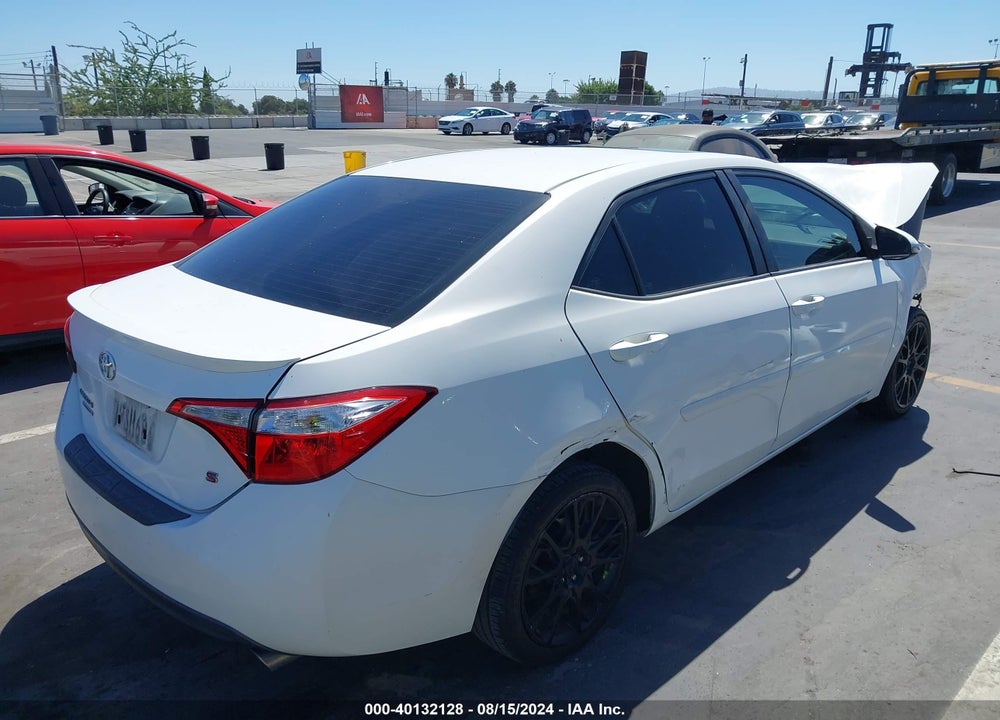 2016 TOYOTA COROLLA S W/SPECIAL EDITION PKG VIN: 2T1BURHE5GC506182