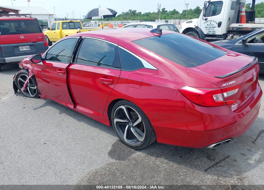 2021 HONDA ACCORD SPORT VIN: 1HGCV1F38MA041547