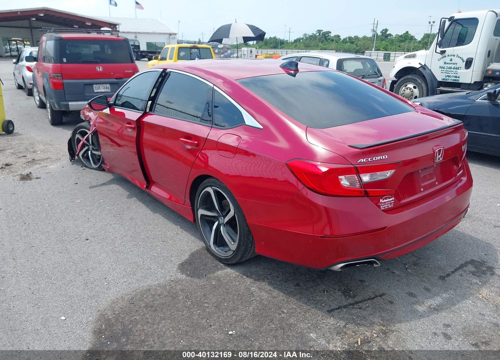 2021 HONDA ACCORD SPORT VIN: 1HGCV1F38MA041547
