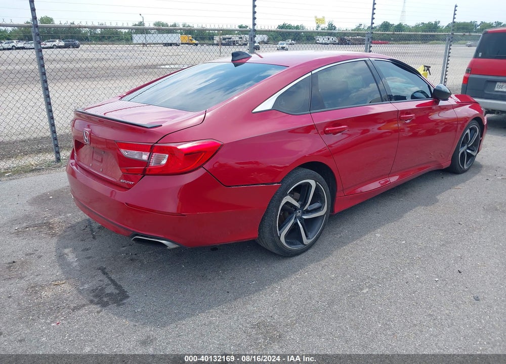 2021 HONDA ACCORD SPORT VIN: 1HGCV1F38MA041547