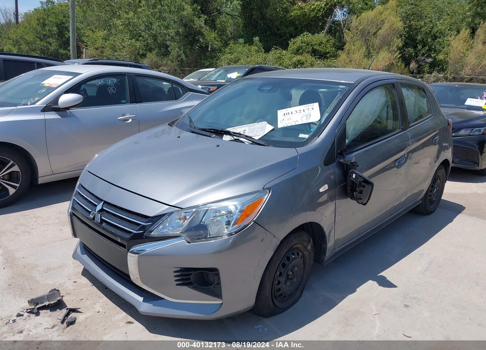 2021 MITSUBISHI MIRAGE CARBONITE EDITION/ES/LE VIN: ML32AUHJ6MH011766