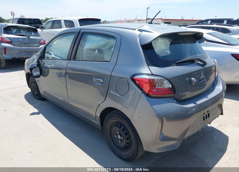 2021 MITSUBISHI MIRAGE CARBONITE EDITION/ES/LE VIN: ML32AUHJ6MH011766