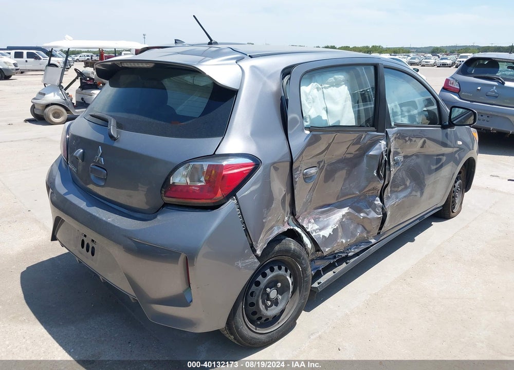 2021 MITSUBISHI MIRAGE CARBONITE EDITION/ES/LE VIN: ML32AUHJ6MH011766