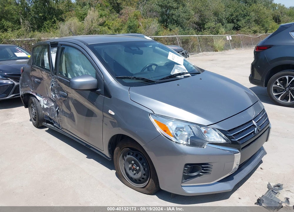 2021 MITSUBISHI MIRAGE CARBONITE EDITION/ES/LE VIN: ML32AUHJ6MH011766