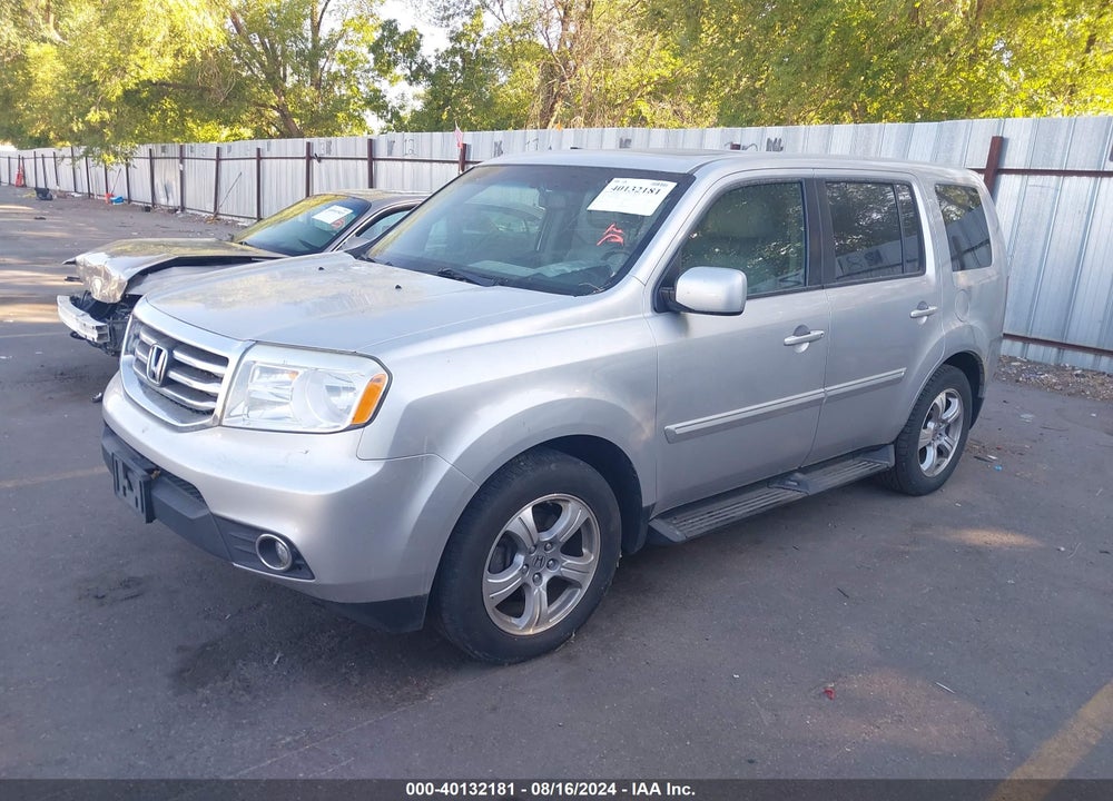 2012 HONDA PILOT EX-L VIN: 5FNYF3H53CB004696