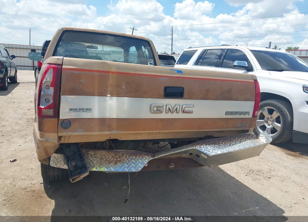 1990 GMC SIERRA C1500 VIN: 2GTEC19K3L1556335