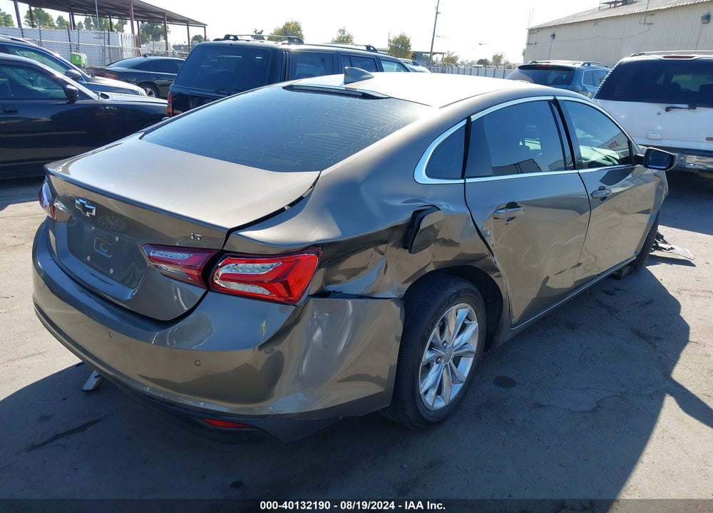 2020 CHEVROLET MALIBU FWD LT VIN: 1G1ZD5STXLF043741