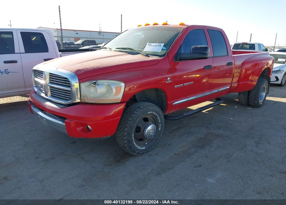 2006 DODGE RAM 3500 LARAMIE VIN: 3D7MX48C56G264831