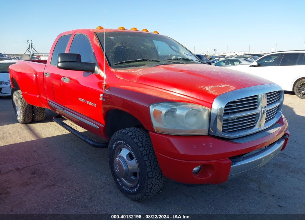2006 DODGE RAM 3500 LARAMIE VIN: 3D7MX48C56G264831