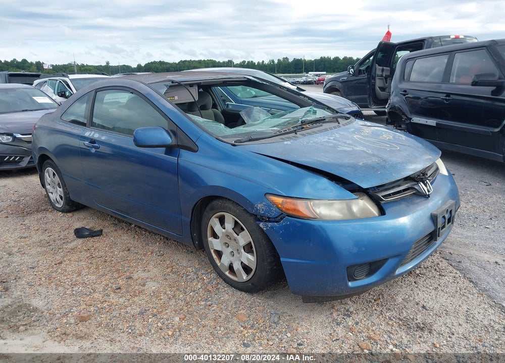 2008 HONDA CIVIC LX VIN: 2HGFG12698H553333