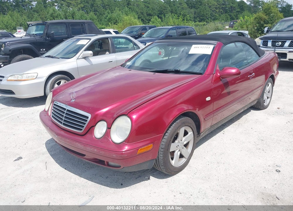 1999 MERCEDES-BENZ CLK 320 VIN: WDBLK65G6XT008966