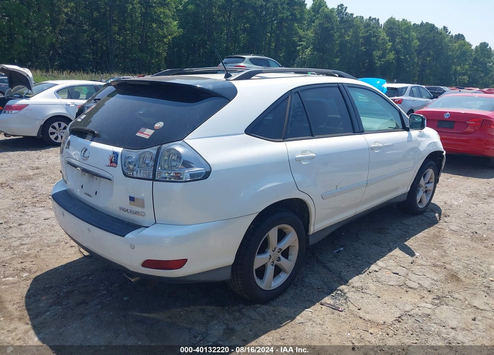 2007 LEXUS RX 350 VIN: 2T2GK31U17C011578