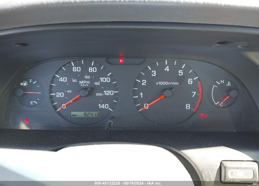 2001 NISSAN ALTIMA GXE VIN: 1N4DL01D31C181904