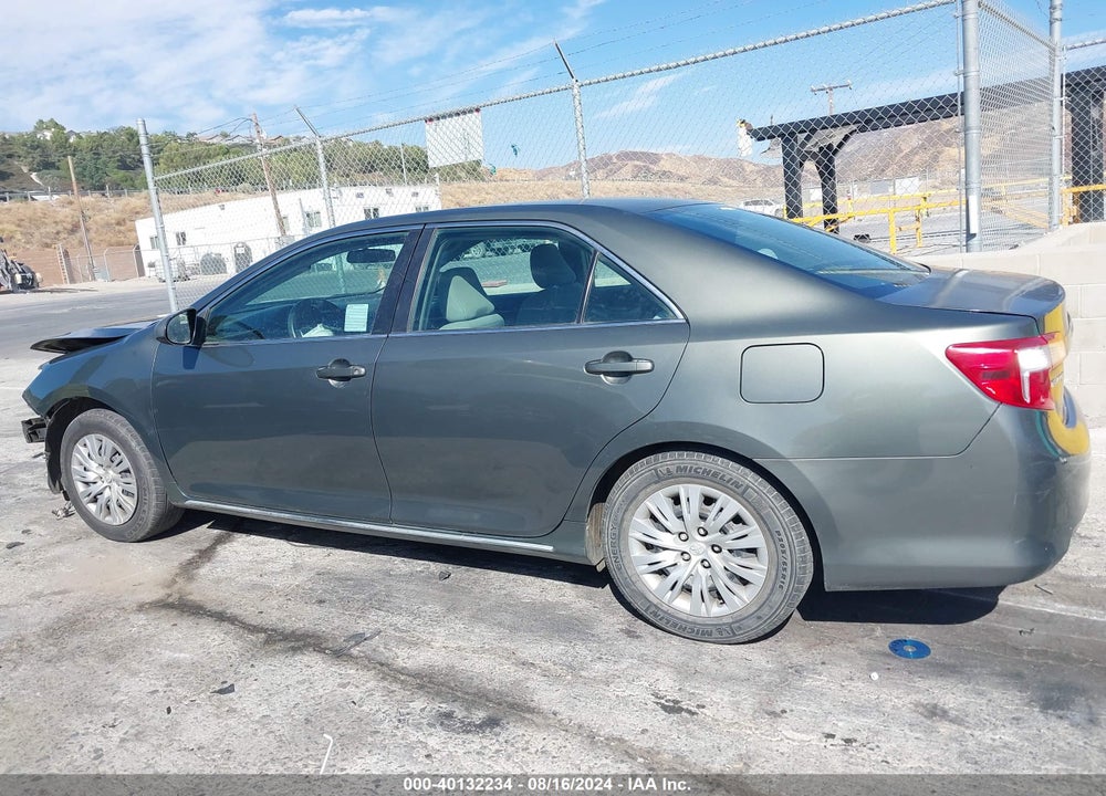 2012 TOYOTA CAMRY LE VIN: 4T4BF1FK6CR251397