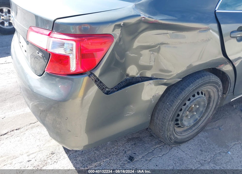 2012 TOYOTA CAMRY LE VIN: 4T4BF1FK6CR251397