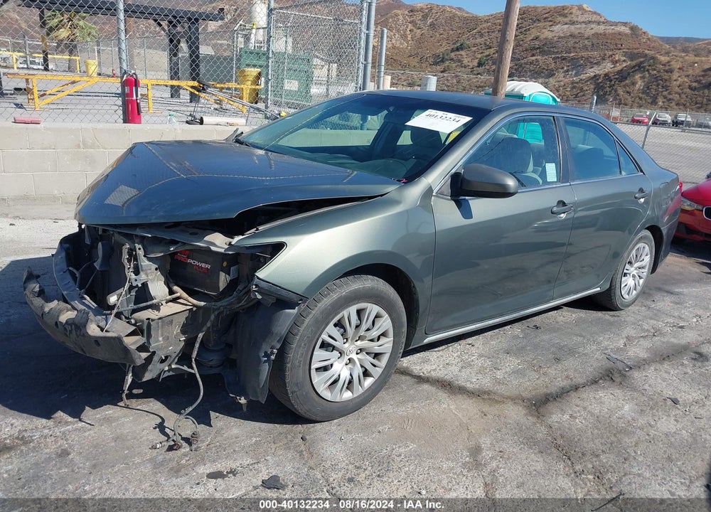 2012 TOYOTA CAMRY LE VIN: 4T4BF1FK6CR251397