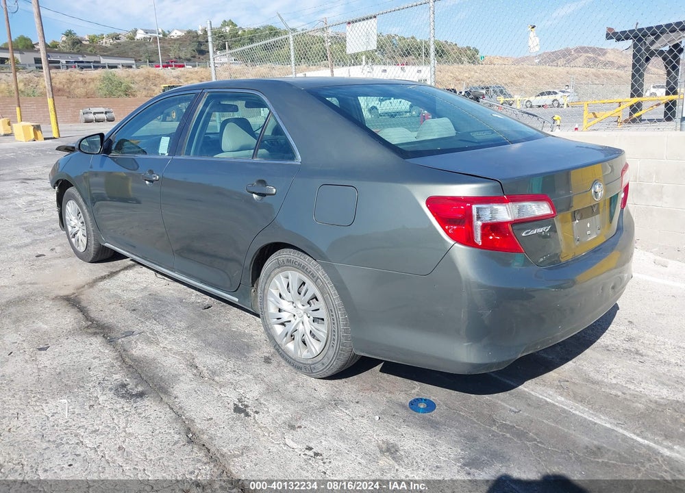 2012 TOYOTA CAMRY LE VIN: 4T4BF1FK6CR251397