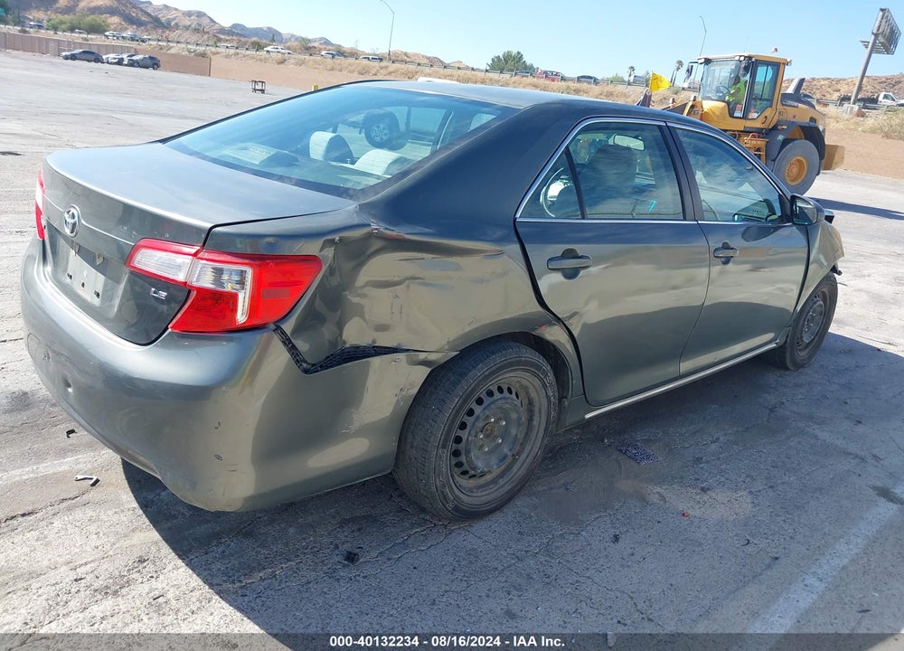 2012 TOYOTA CAMRY LE VIN: 4T4BF1FK6CR251397
