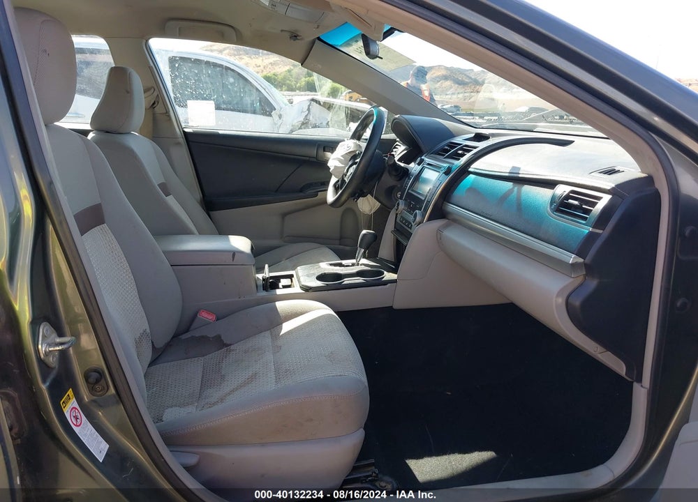 2012 TOYOTA CAMRY LE VIN: 4T4BF1FK6CR251397