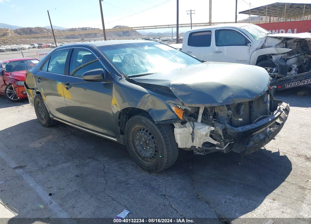 2012 TOYOTA CAMRY LE VIN: 4T4BF1FK6CR251397