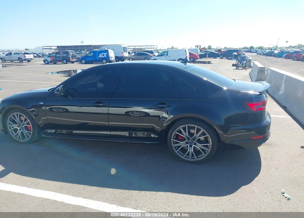 2019 AUDI A4 45 PREMIUM VIN: WAUENAF43KN003338