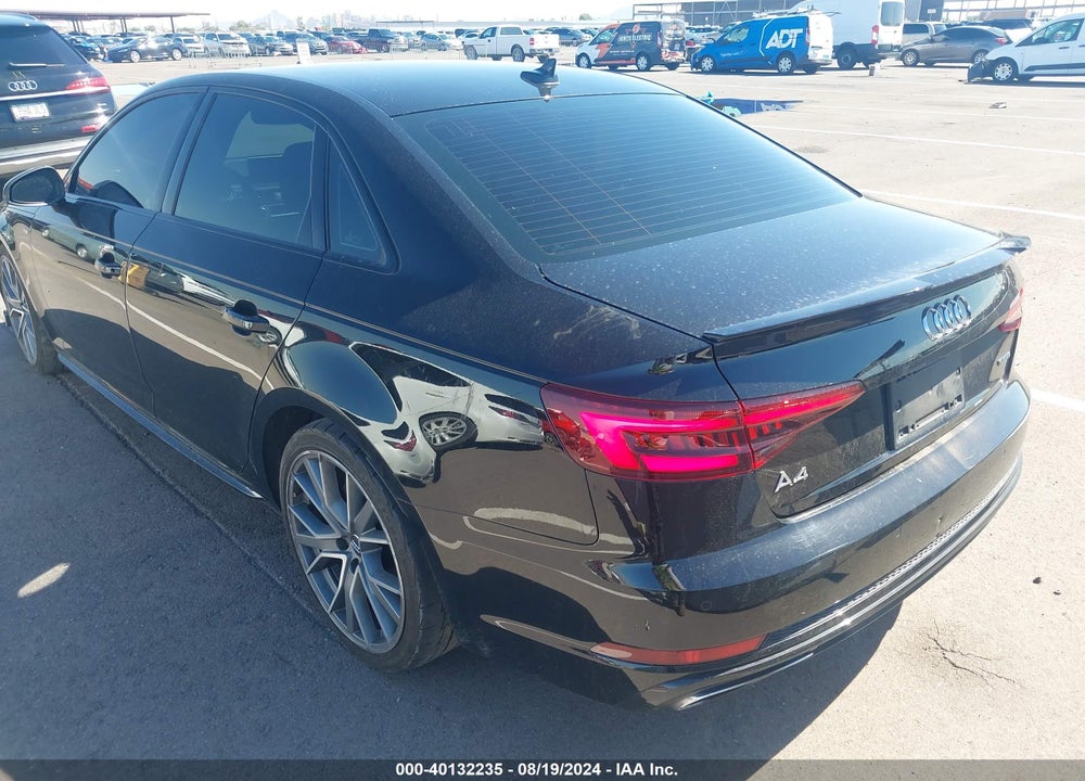 2019 AUDI A4 45 PREMIUM VIN: WAUENAF43KN003338