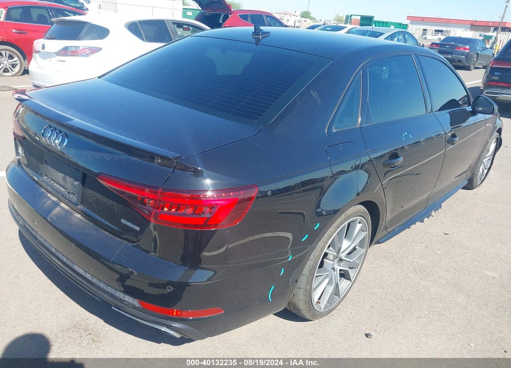 2019 AUDI A4 45 PREMIUM VIN: WAUENAF43KN003338