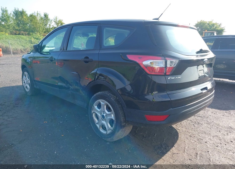 2017 FORD ESCAPE S VIN: 1FMCU0F76HUC06025