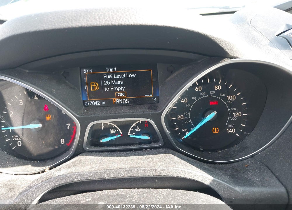 2017 FORD ESCAPE S VIN: 1FMCU0F76HUC06025