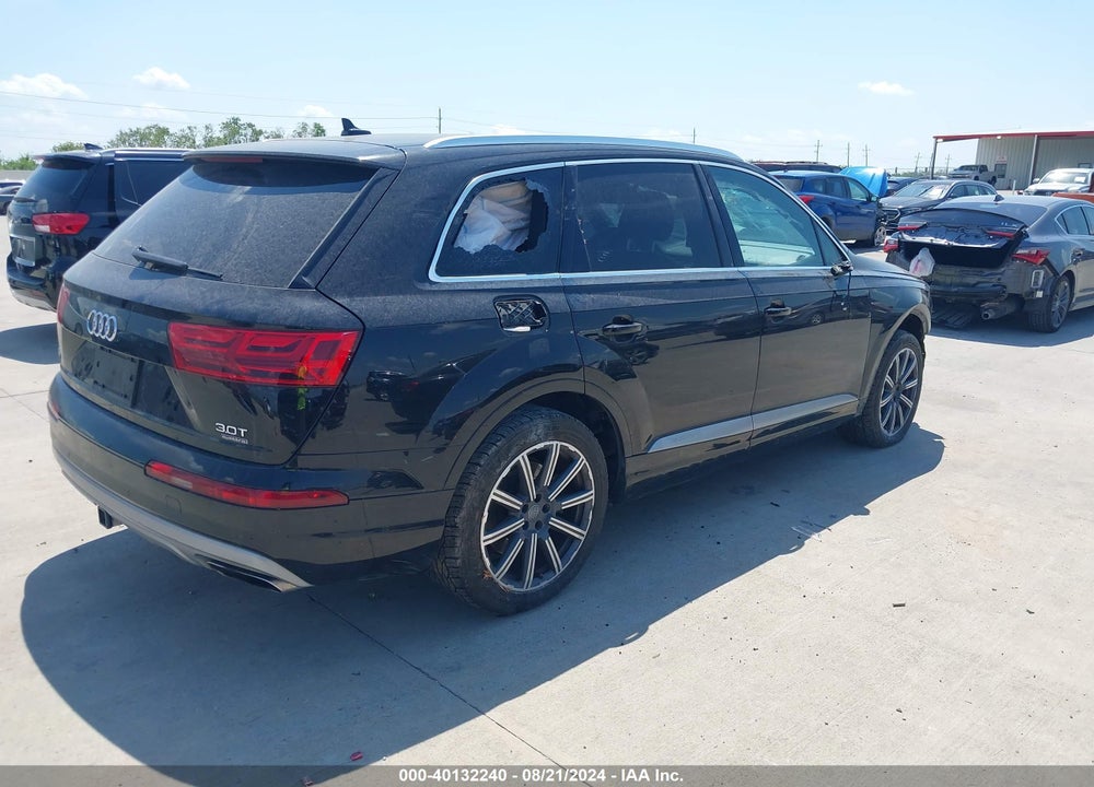 2017 AUDI Q7 3.0T PREMIUM VIN: WA1VAAF74HD005908