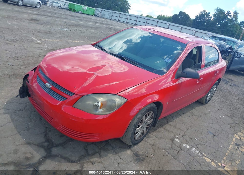 2009 CHEVROLET COBALT LS VIN: 1G1AS58H397115713