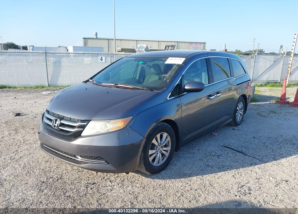 2016 HONDA ODYSSEY SE VIN: 5FNRL5H37GB122568