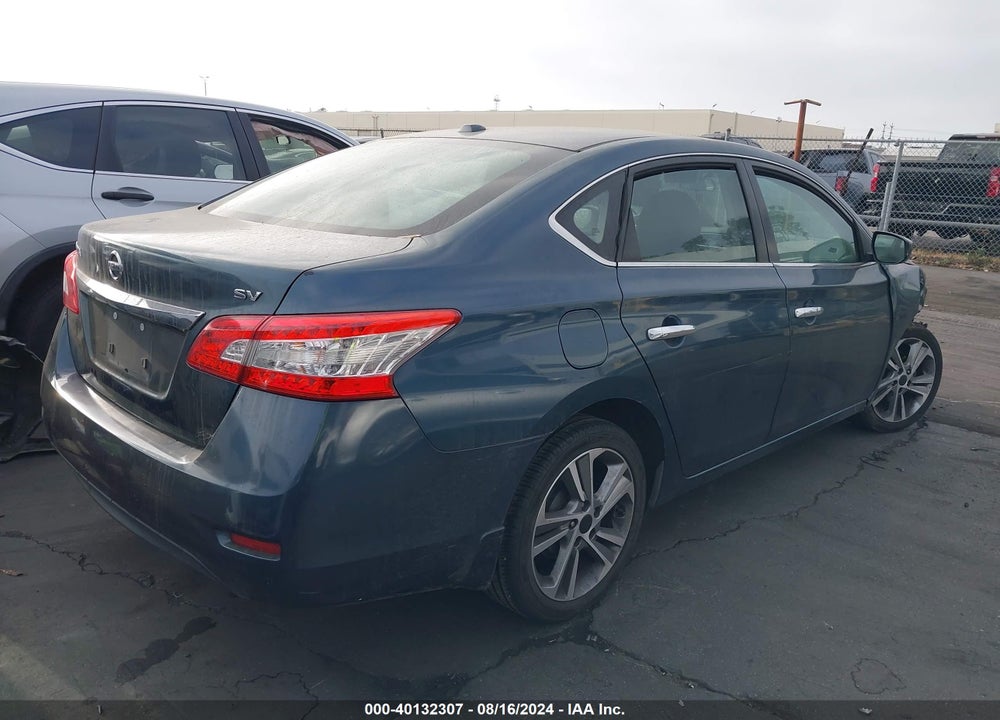 2015 NISSAN SENTRA SV VIN: 3N1AB7AP8FY277600