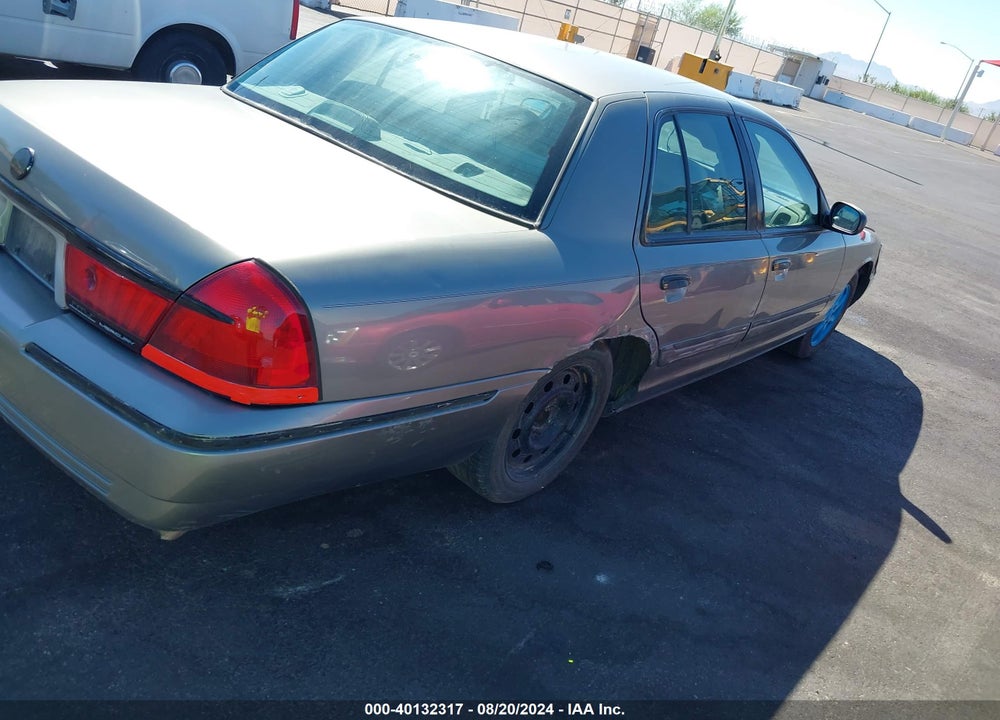 2001 MERCURY GRAND MARQUIS GS VIN: 2MEFM74W11X620668