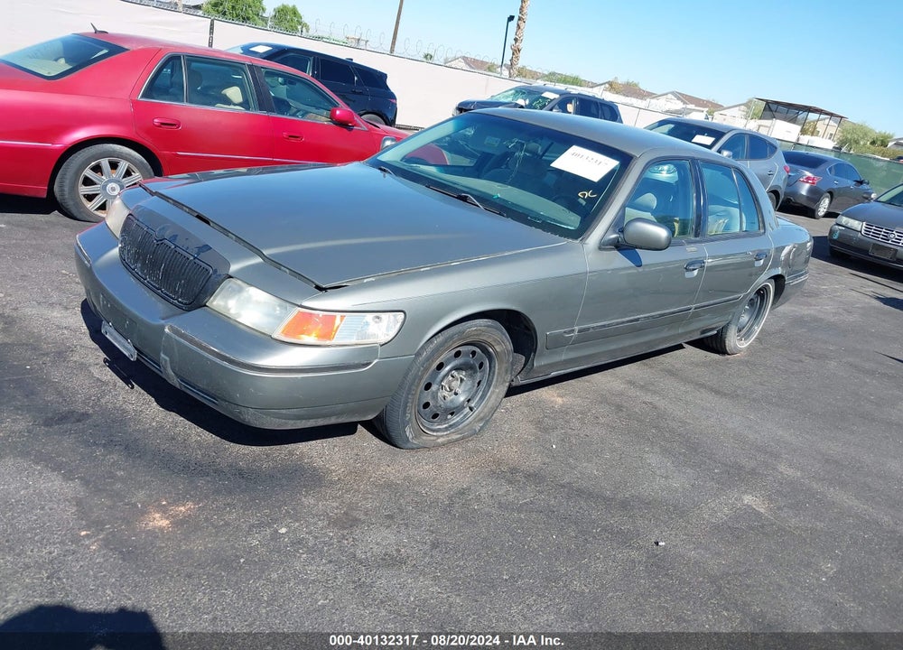 2001 MERCURY GRAND MARQUIS GS VIN: 2MEFM74W11X620668