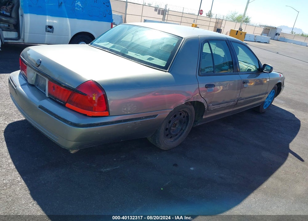 2001 MERCURY GRAND MARQUIS GS VIN: 2MEFM74W11X620668