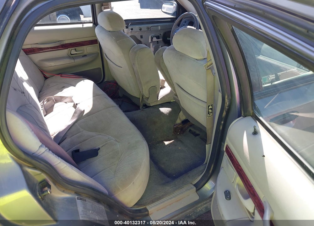 2001 MERCURY GRAND MARQUIS GS VIN: 2MEFM74W11X620668