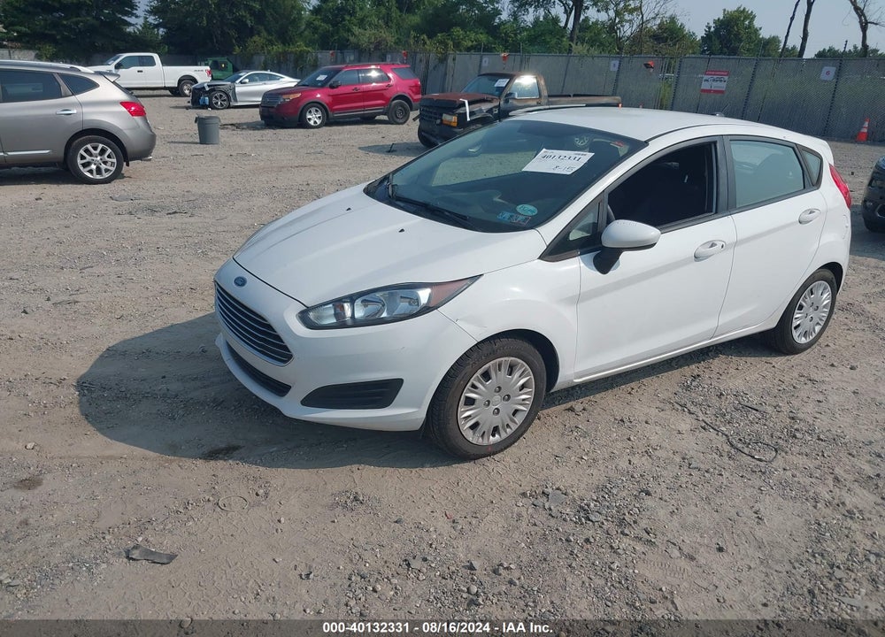 2015 FORD FIESTA S VIN: 3FADP4TJXFM107562
