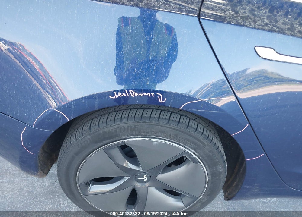 2019 TESLA MODEL 3 LONG RANGE/MID RANGE/STANDARD RANGE/STANDARD RANGE PLUS VIN: 5YJ3E1EA1KF396806