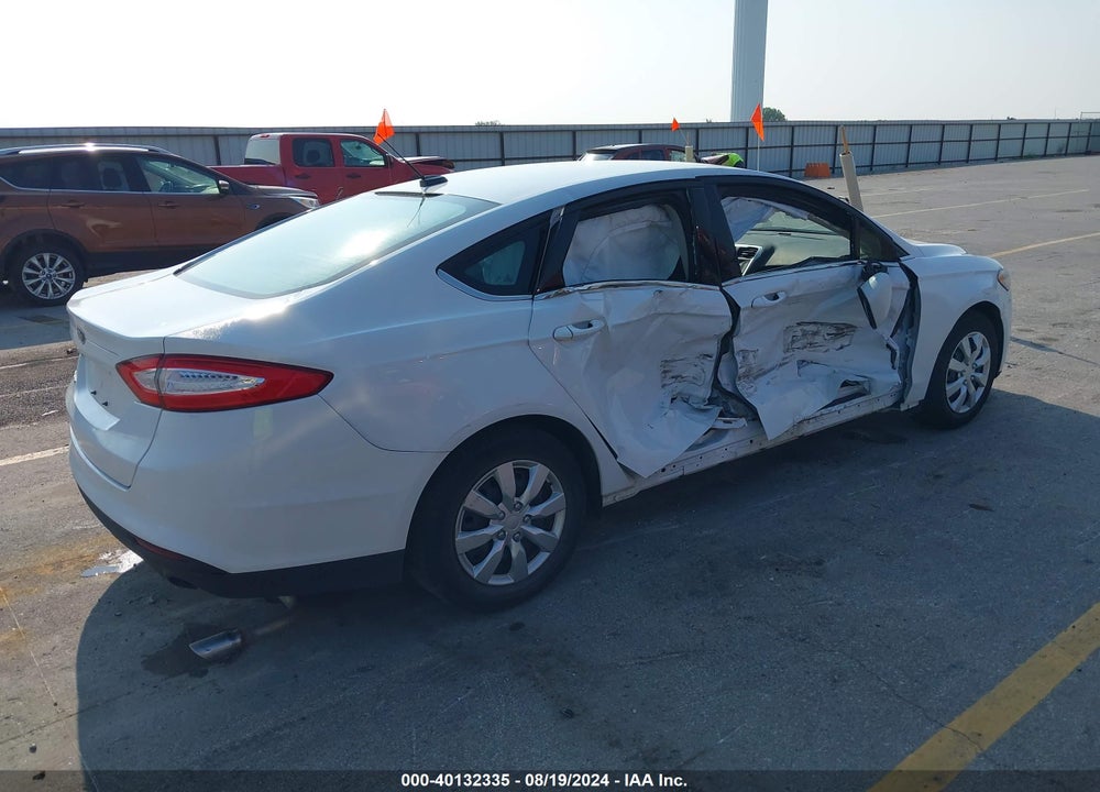 2014 FORD FUSION S VIN: 3FA6P0G78ER307633