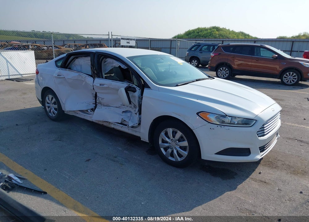 2014 FORD FUSION S VIN: 3FA6P0G78ER307633