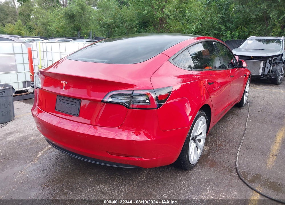 2021 TESLA MODEL 3 STANDARD RANGE PLUS REAR-WHEEL DRIVE VIN: 5YJ3E1EA2MF090300