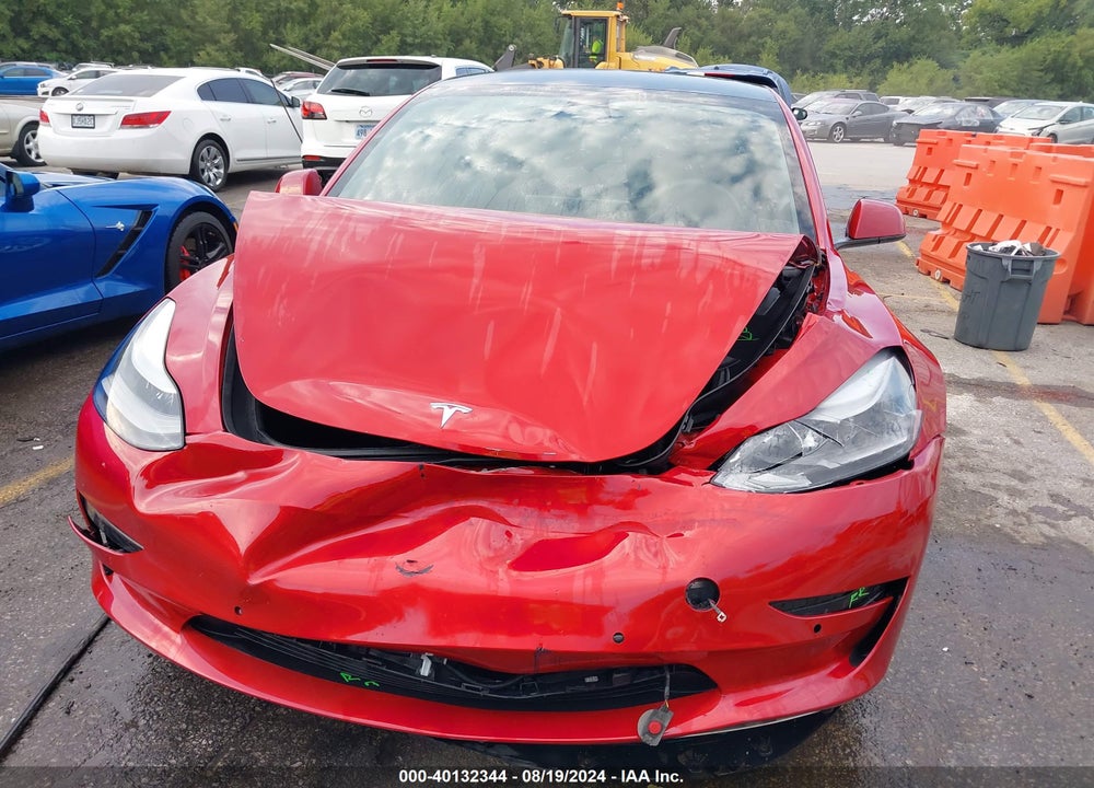 2021 TESLA MODEL 3 STANDARD RANGE PLUS REAR-WHEEL DRIVE VIN: 5YJ3E1EA2MF090300