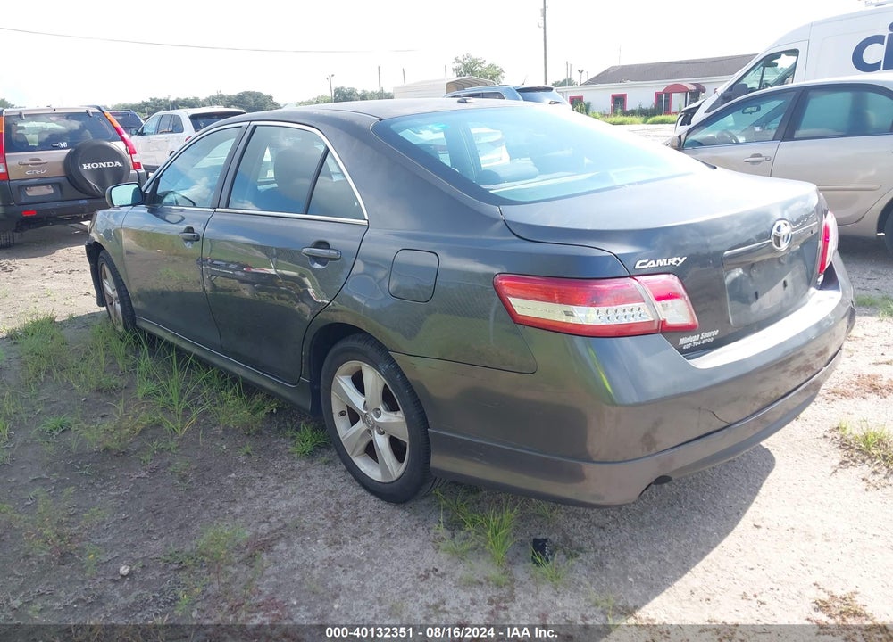 2010 TOYOTA CAMRY SE VIN: 4T1BF3EK8AU081287