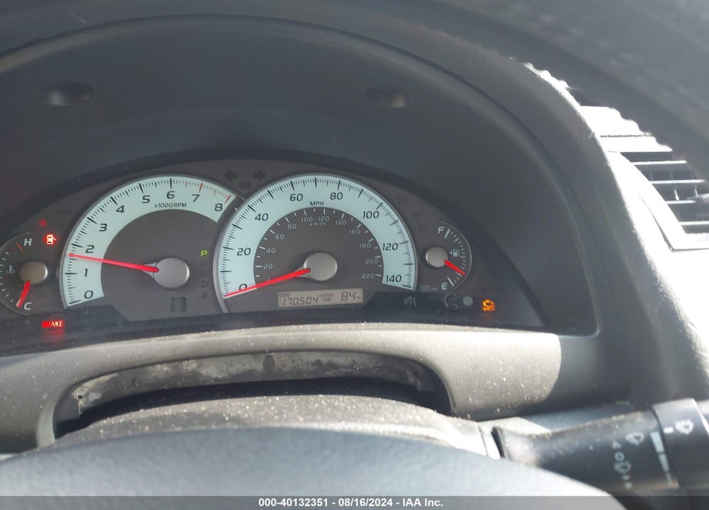 2010 TOYOTA CAMRY SE VIN: 4T1BF3EK8AU081287