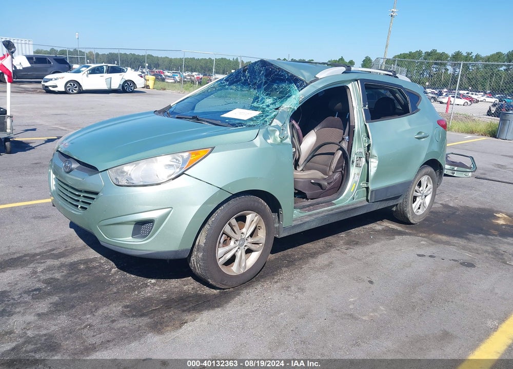 2012 HYUNDAI TUCSON GLS VIN: KM8JUCAC9CU385375