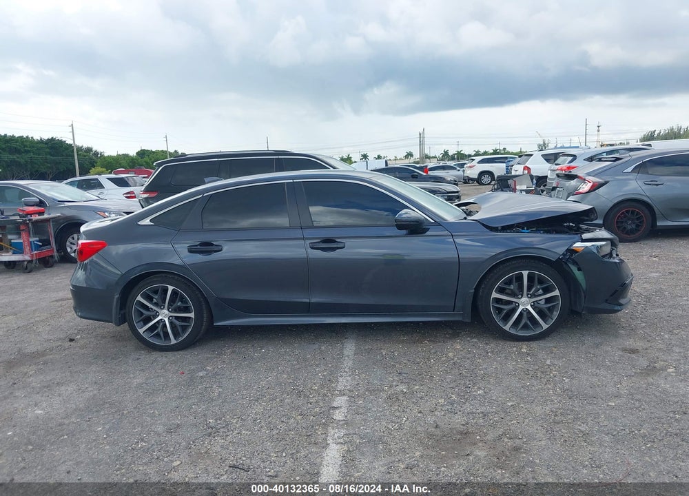 2023 HONDA CIVIC TOURING VIN: 2HGFE1F92PH323478