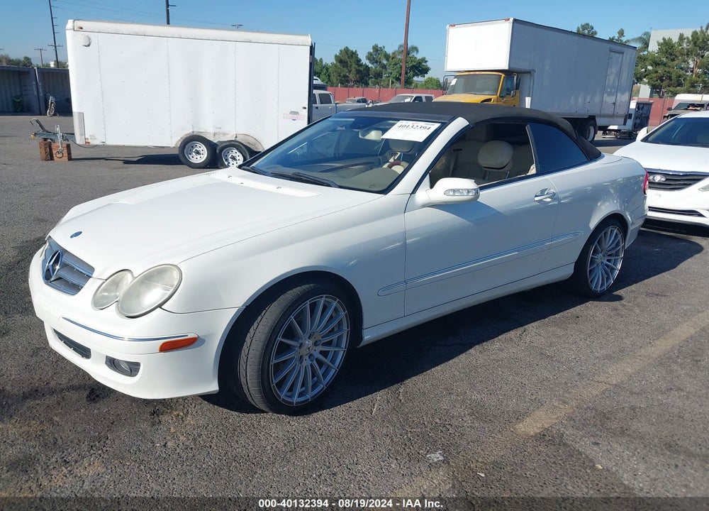 2009 MERCEDES-BENZ CLK 350 VIN: WDBTK56F59T108673
