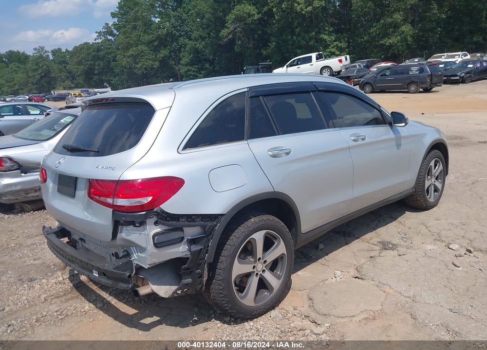 2016 MERCEDES-BENZ GLC 300 4MATIC VIN: WDC0G4KB0GF015844
